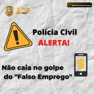 Read more about the article Polícia Civil de Campinas alerta para golpe que pede dinheiro por curso em troca de emprego; entenda