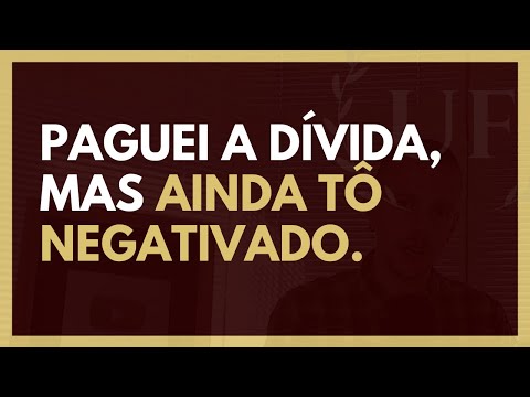 You are currently viewing <strong>Já paguei minha dívida, mas meu nome continua negativado, e agora?</strong>